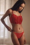 Plumetis Corset