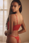 Plumetis Adjustable Thong
