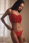 Plumetis Adjustable Thong
